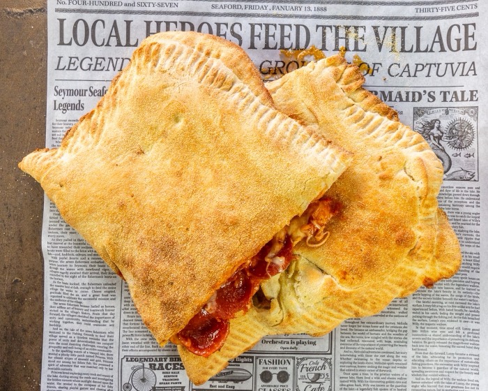 Pepperoni & cheese calzone